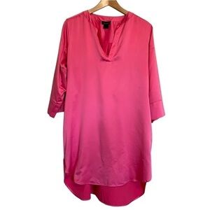 Natori Satiny Pink Sleep Shirt